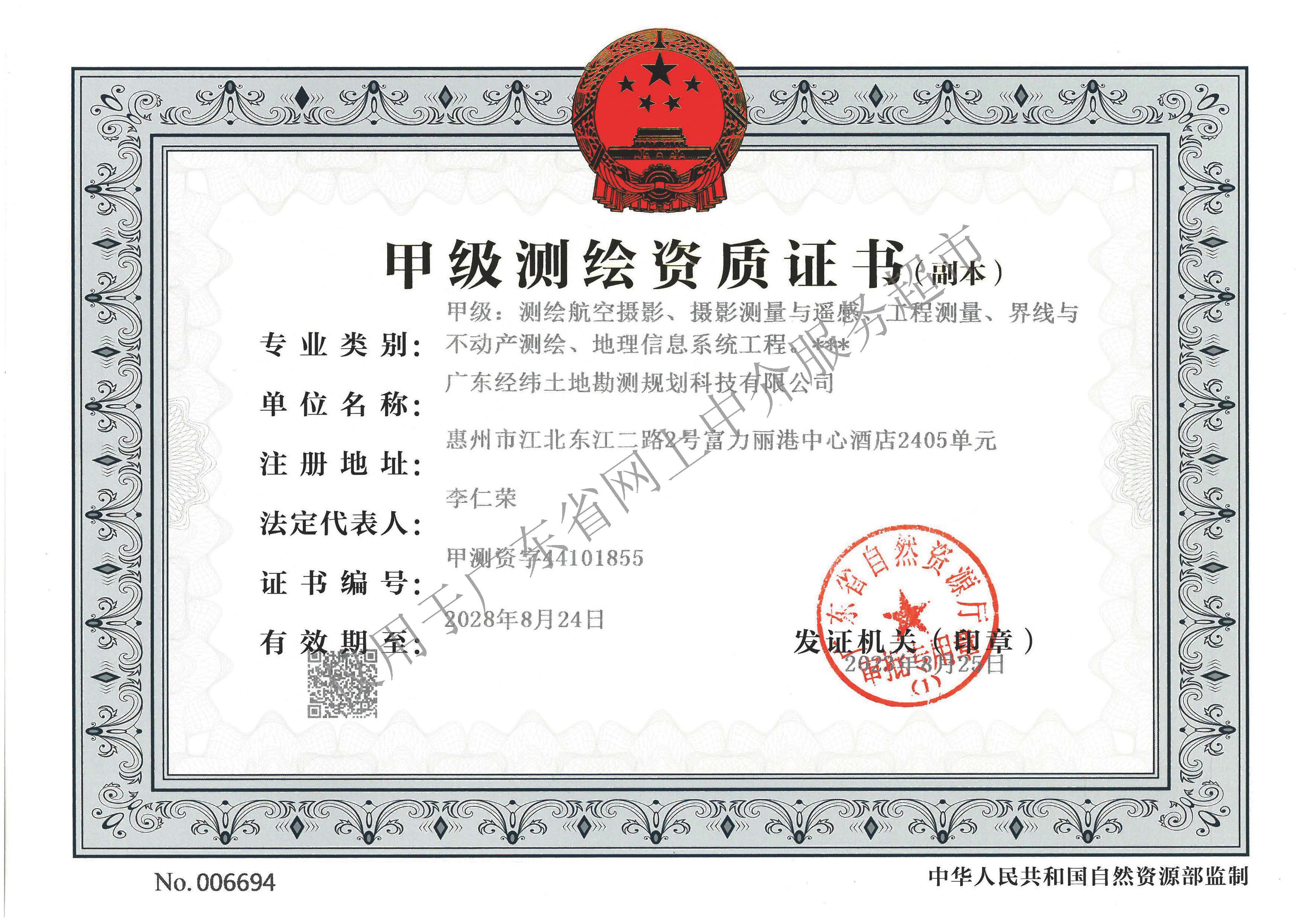 有关资质（资格）证书（原件扫描件）