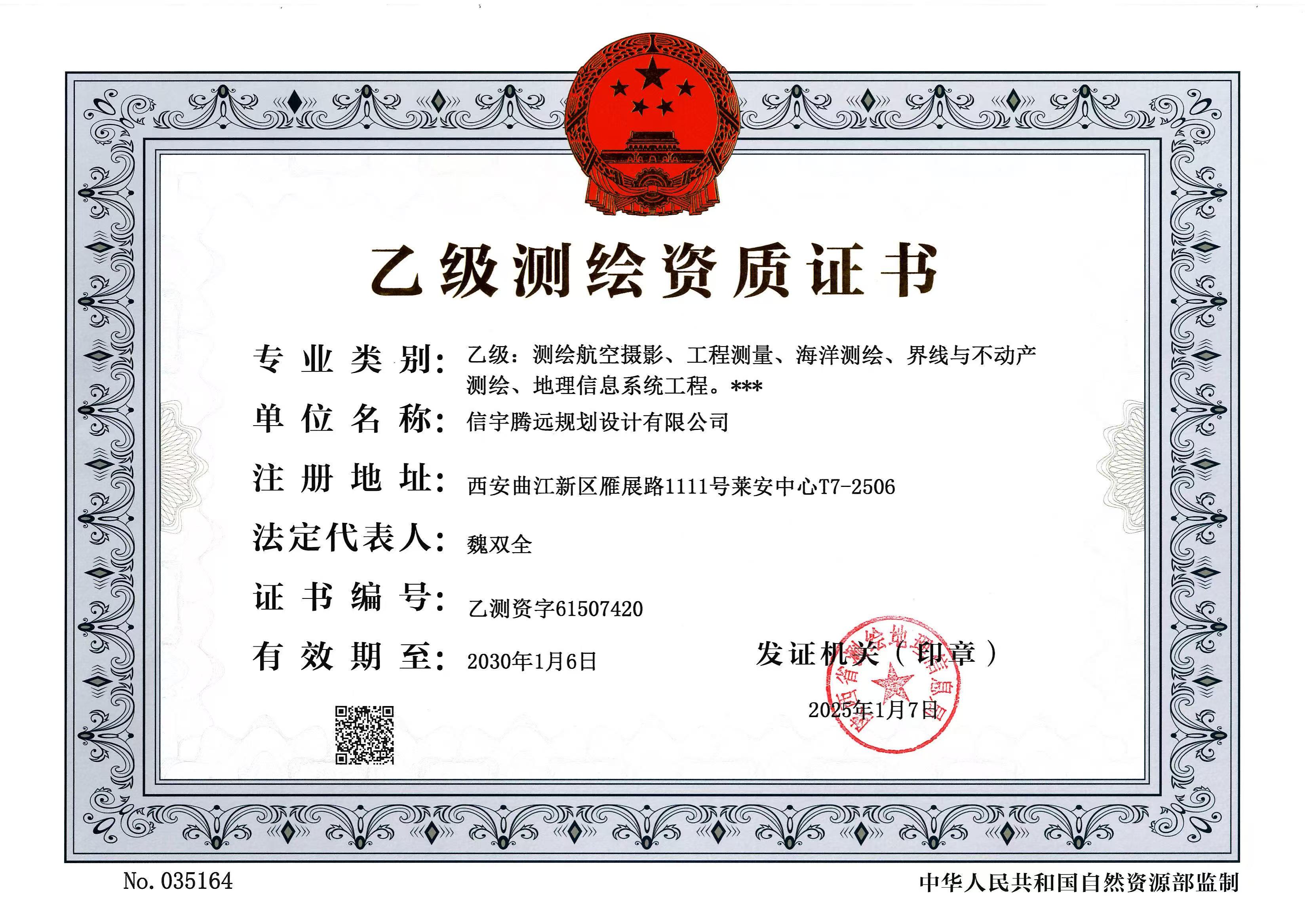 资质（资格）证书（原件扫描件）