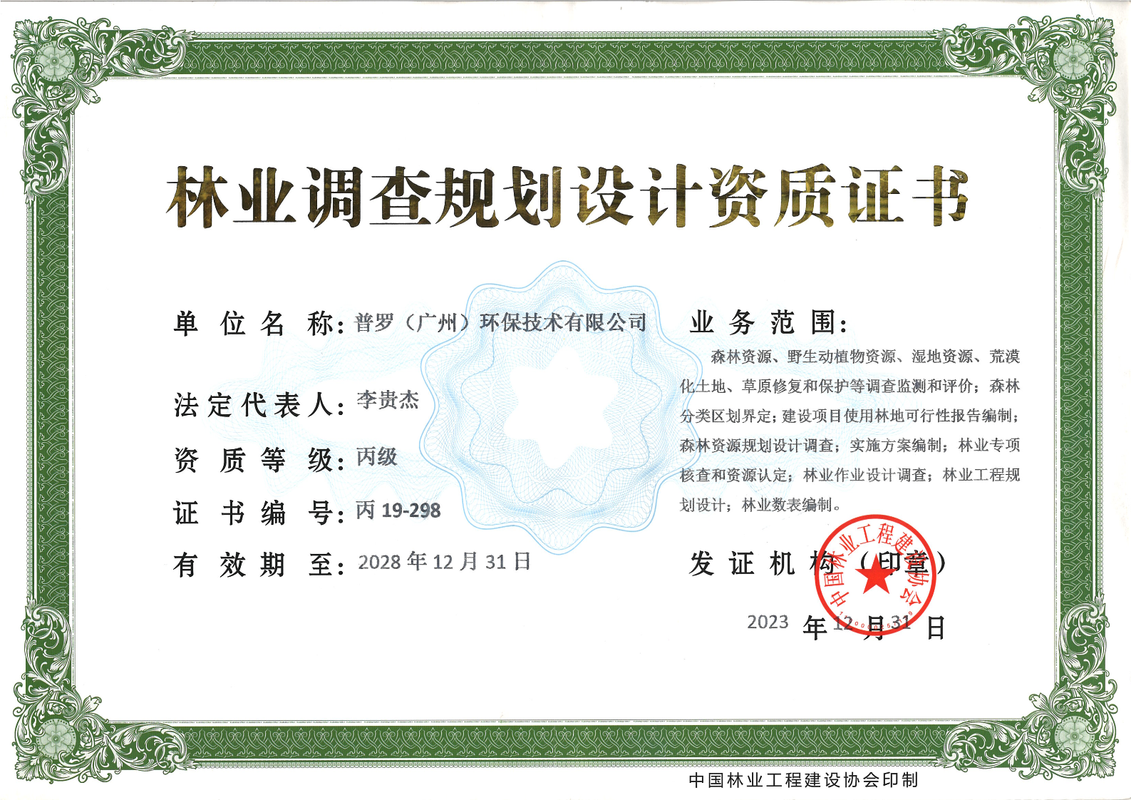 资质（资格）证书（原件扫描件）