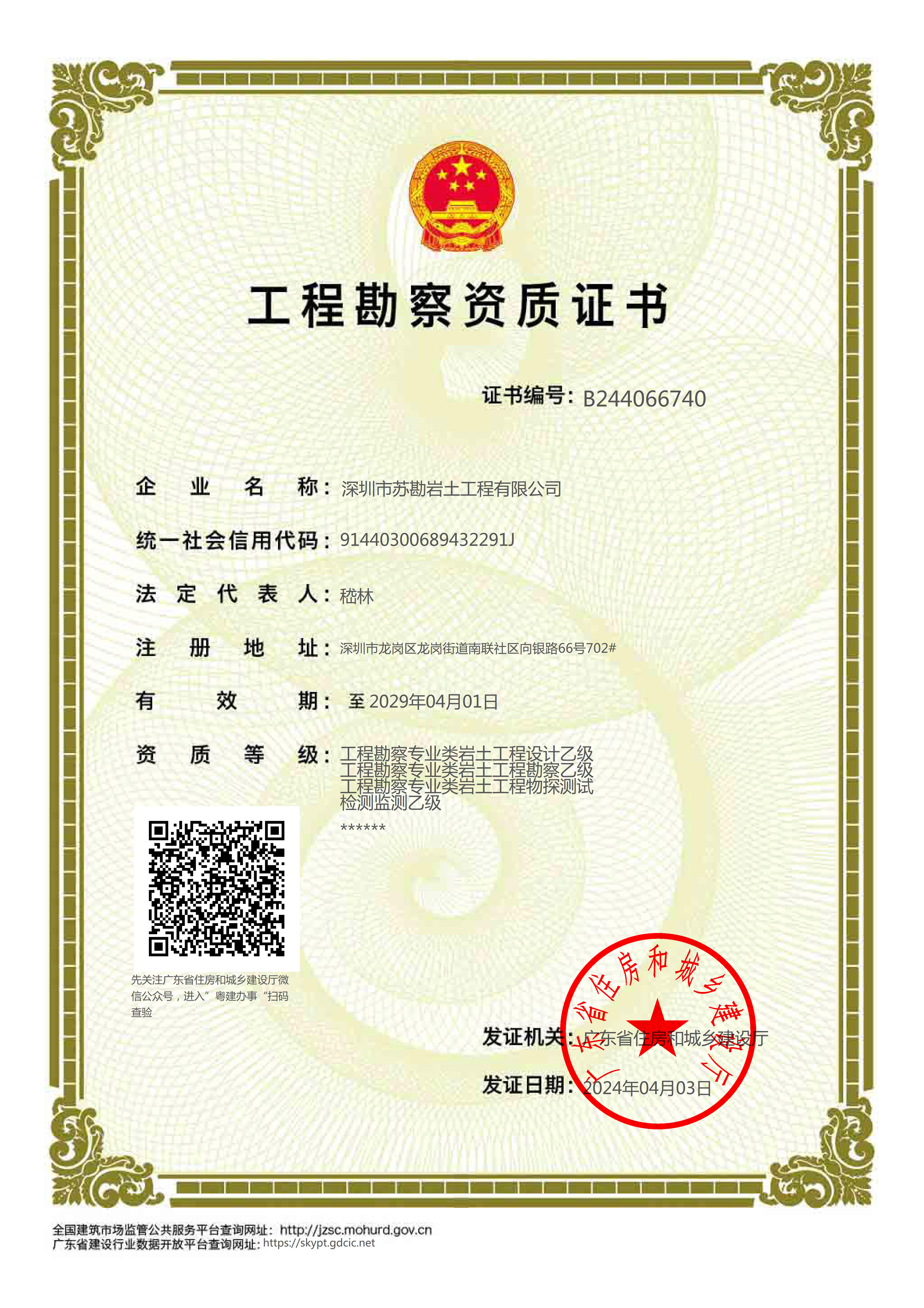 资质（资格）证书（原件扫描件）