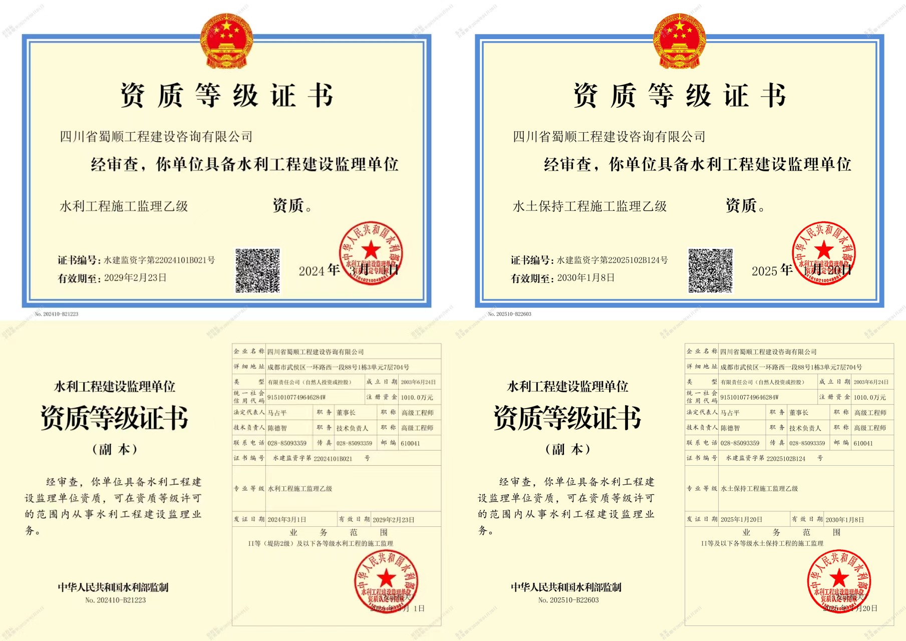 有关资质（资格）证书（原件扫描件）