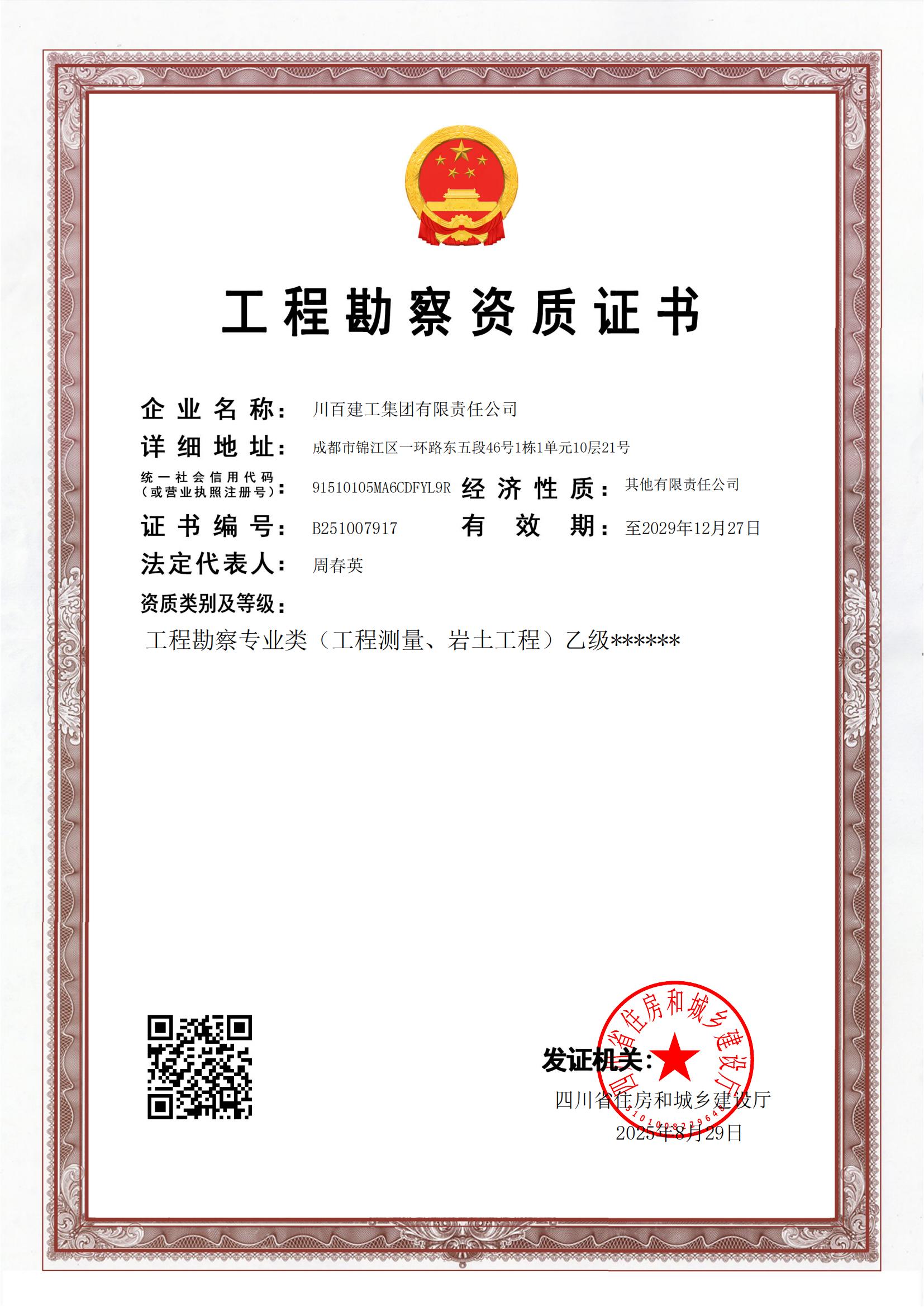 资质（资格）证书（原件扫描件）