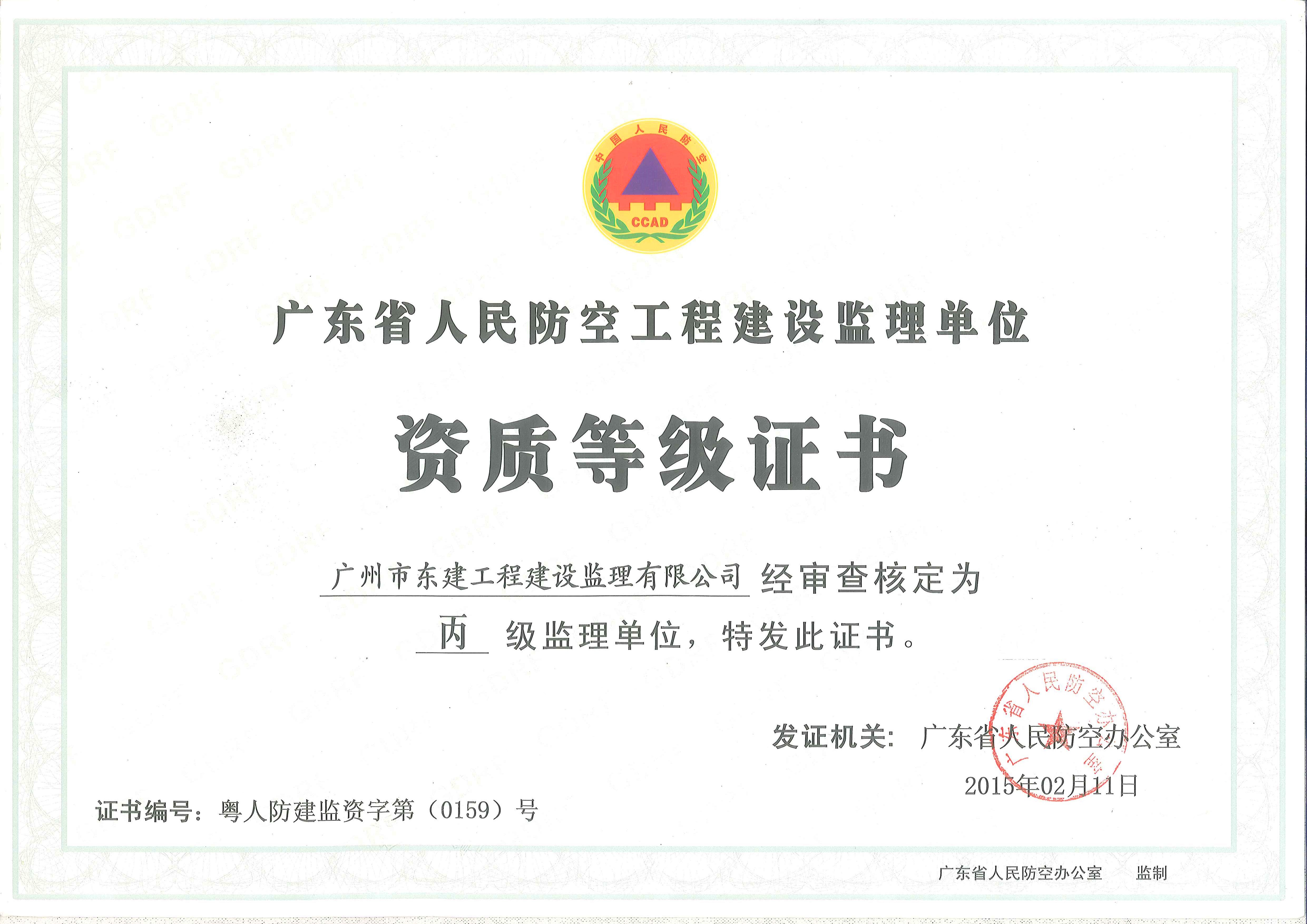 资质（资格）证书（原件扫描件）