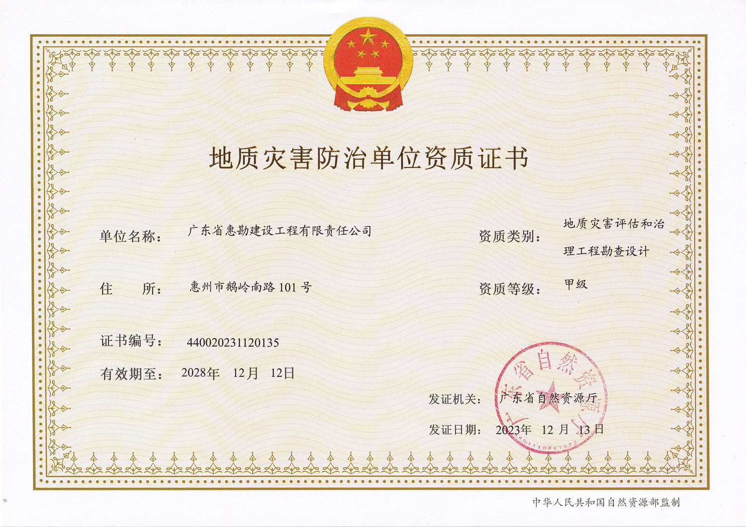 资质（资格）证书（原件扫描件）