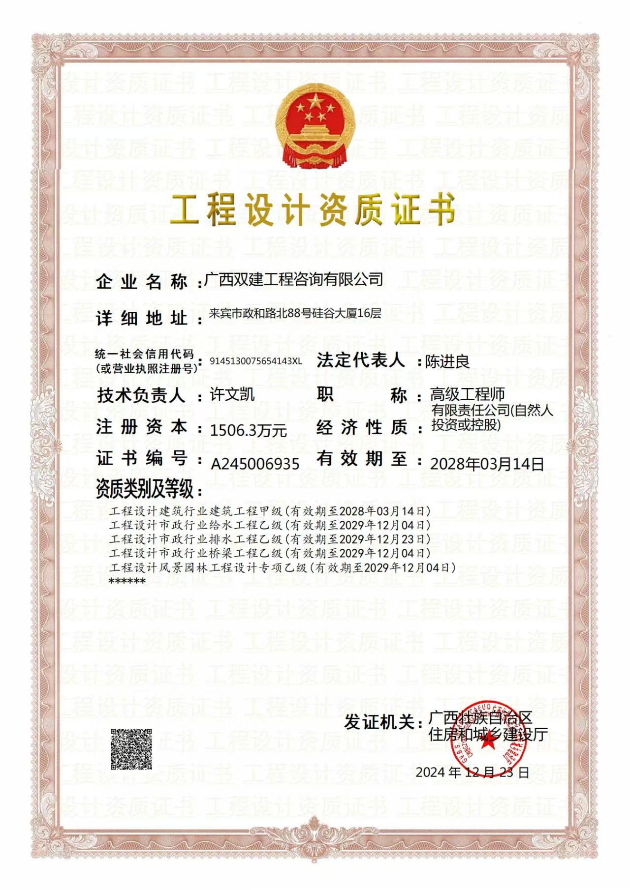 有关资质（资格）证书（原件扫描件）