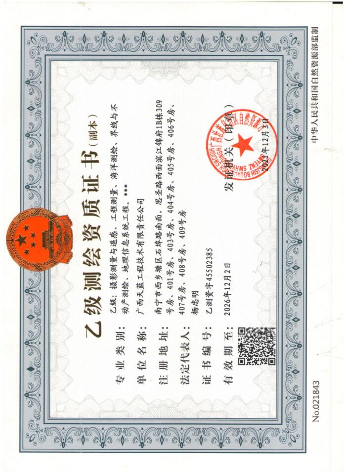 资质（资格）证书（原件扫描件）