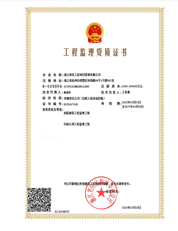 资质（资格）证书（原件扫描件）