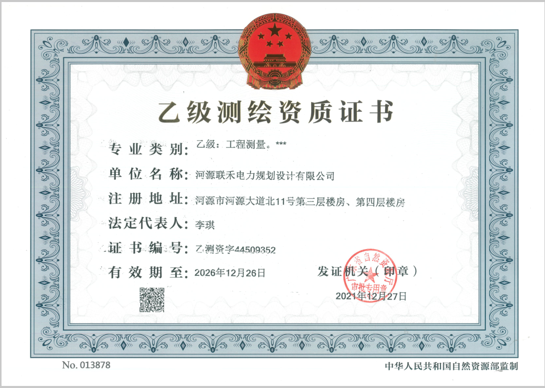 资质（资格）证书（原件扫描件）