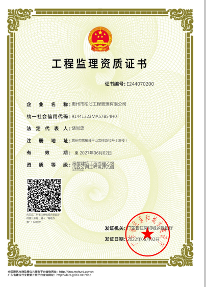 资质（资格）证书（原件扫描件）