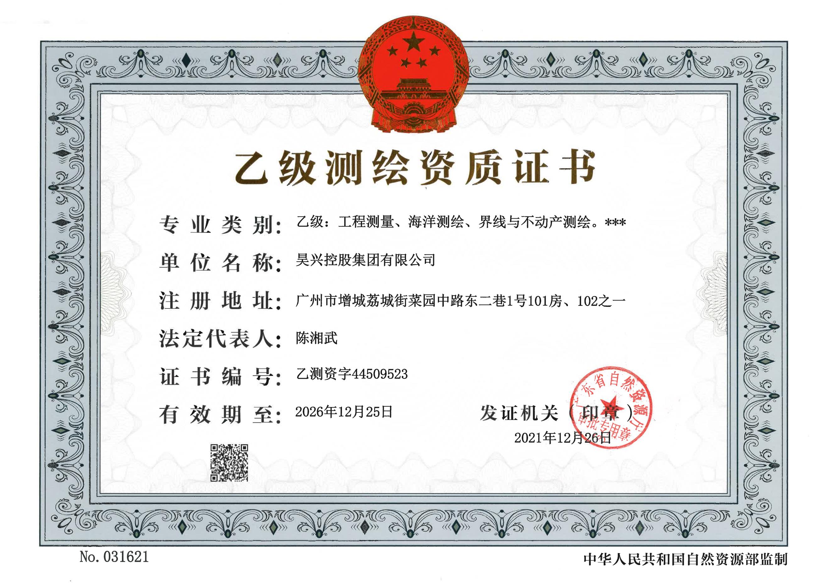 有关资质（资格）证书（原件扫描件）