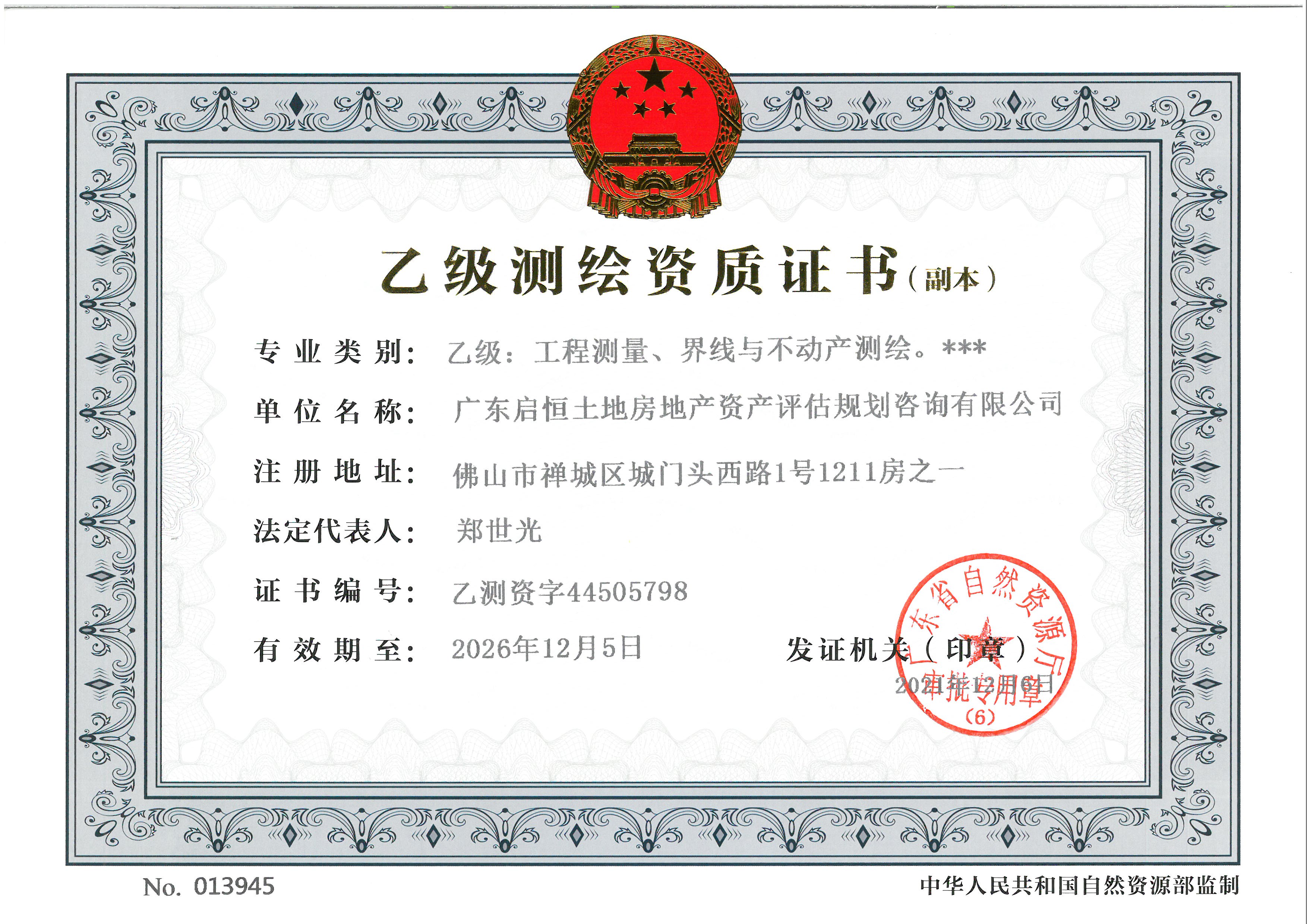 有关资质（资格）证书（原件扫描件）