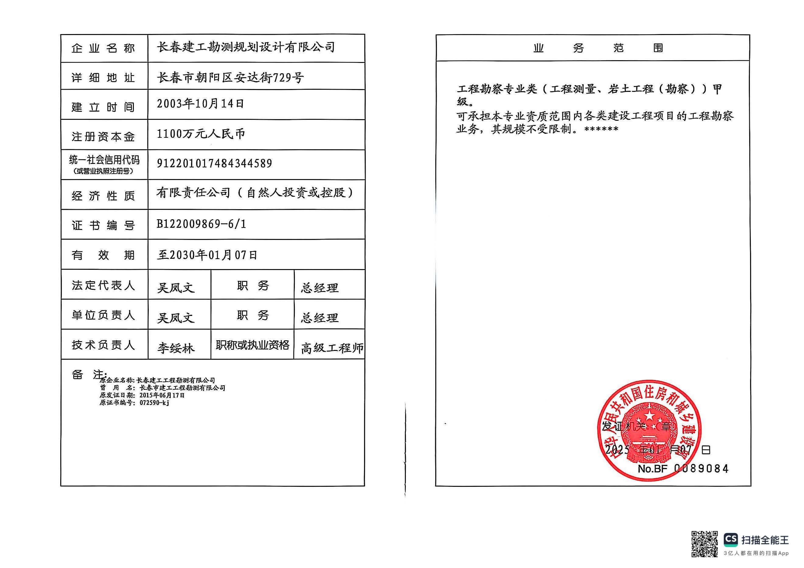 有关资质（资格）证书（原件扫描件）