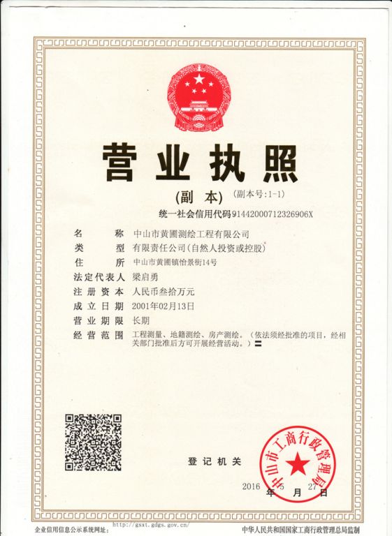 加载统一社会信用代码的营业执照（属社会组织的提供社会团体法人登记证或民办非企业单位法人登记证，属事业单位的提供法人登记证）
