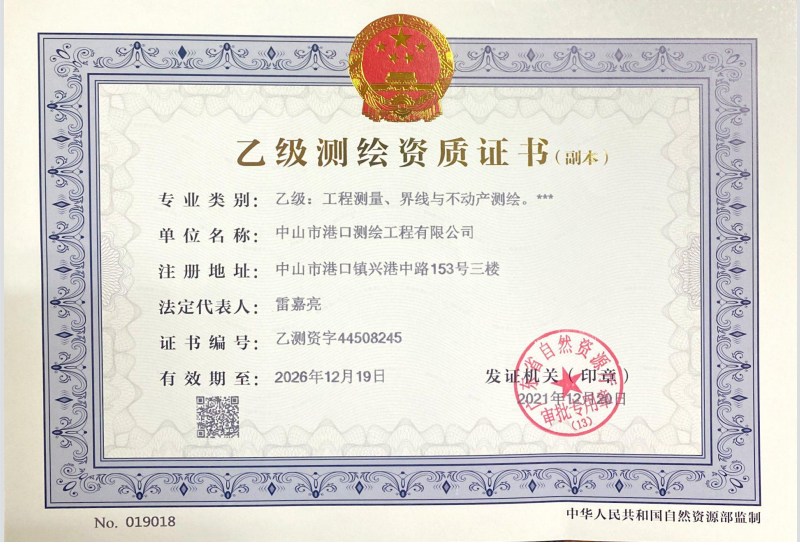 有关资质（资格）证书（原件扫描件）