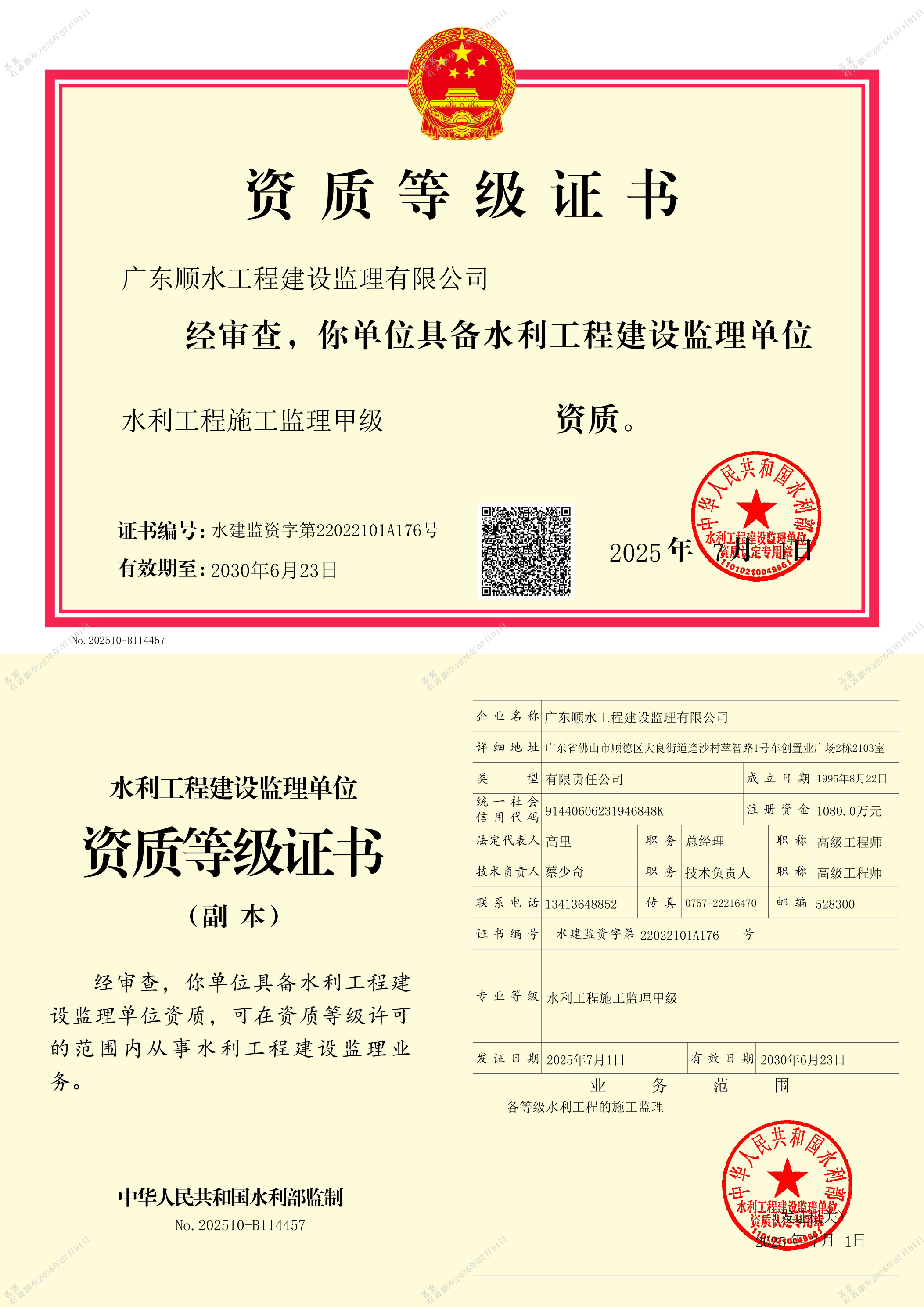 有关资质（资格）证书（原件扫描件）