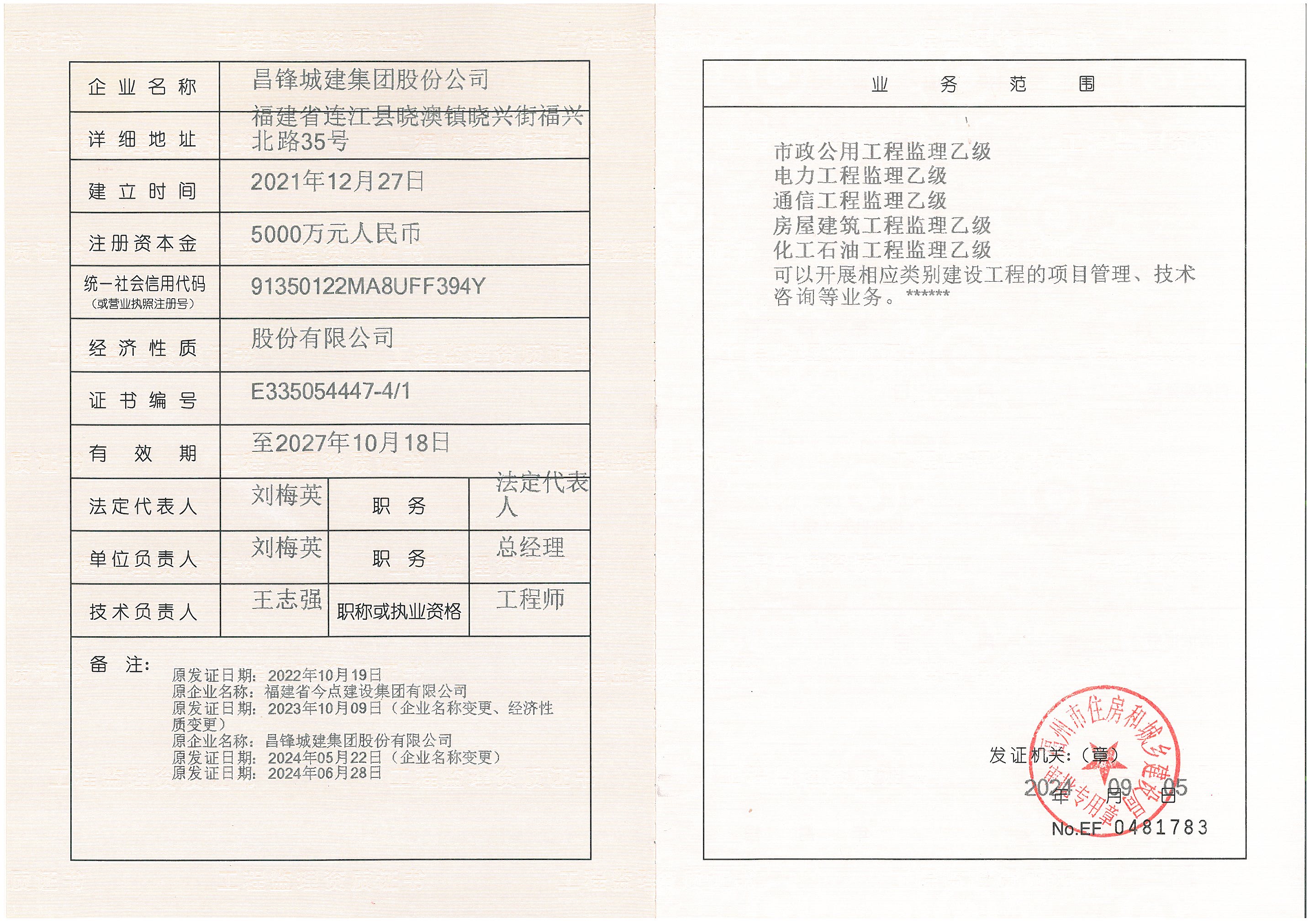 资质（资格）证书（原件扫描件）