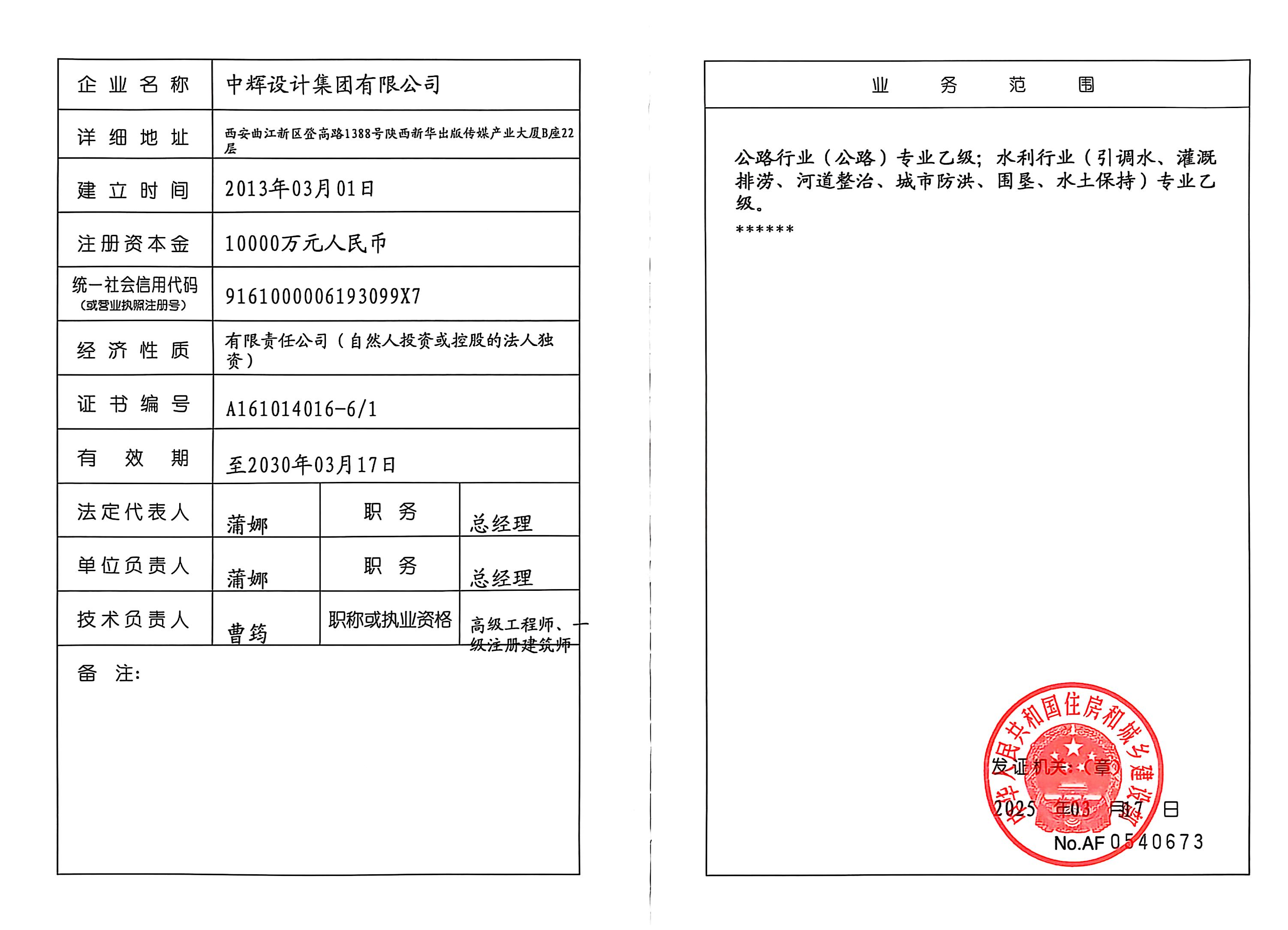 资质（资格）证书（原件扫描件）