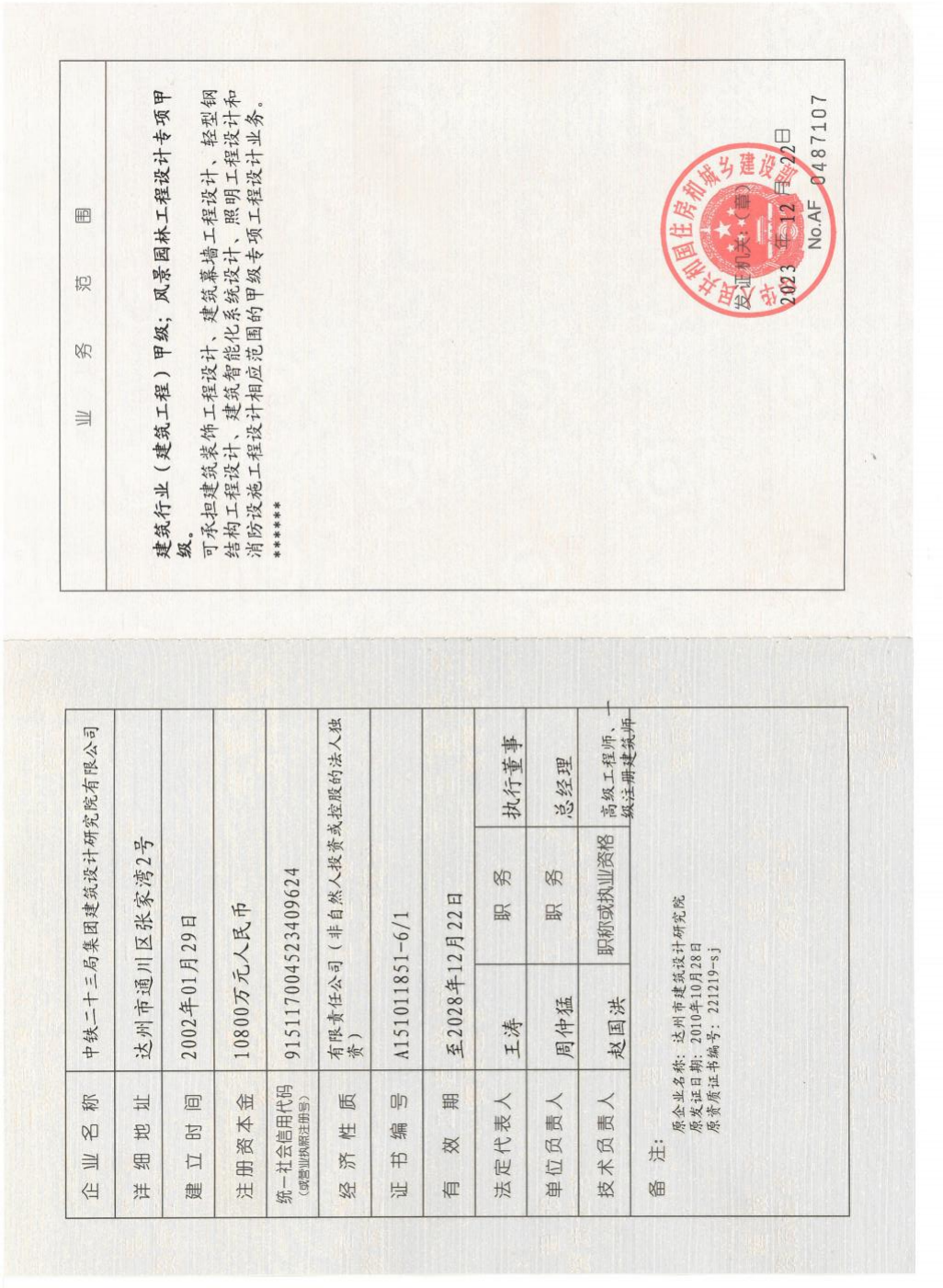 资质（资格）证书（原件扫描件）