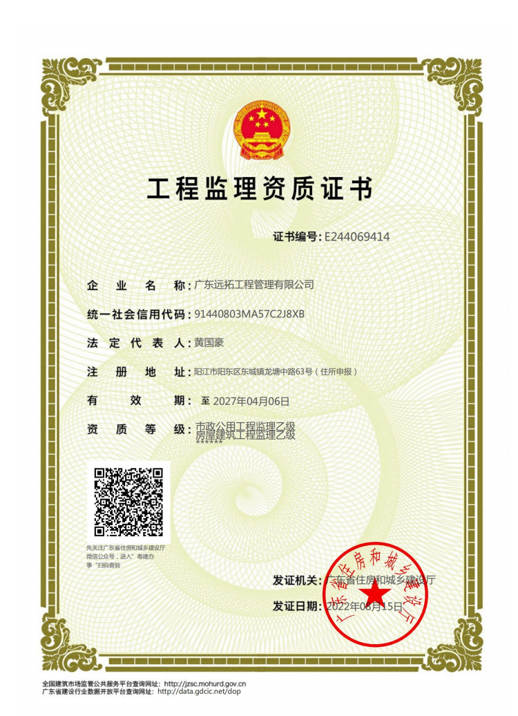 资质（资格）证书（原件扫描件）