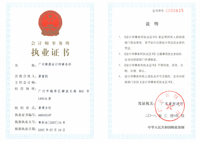 资质（资格）证书（原件扫描件）