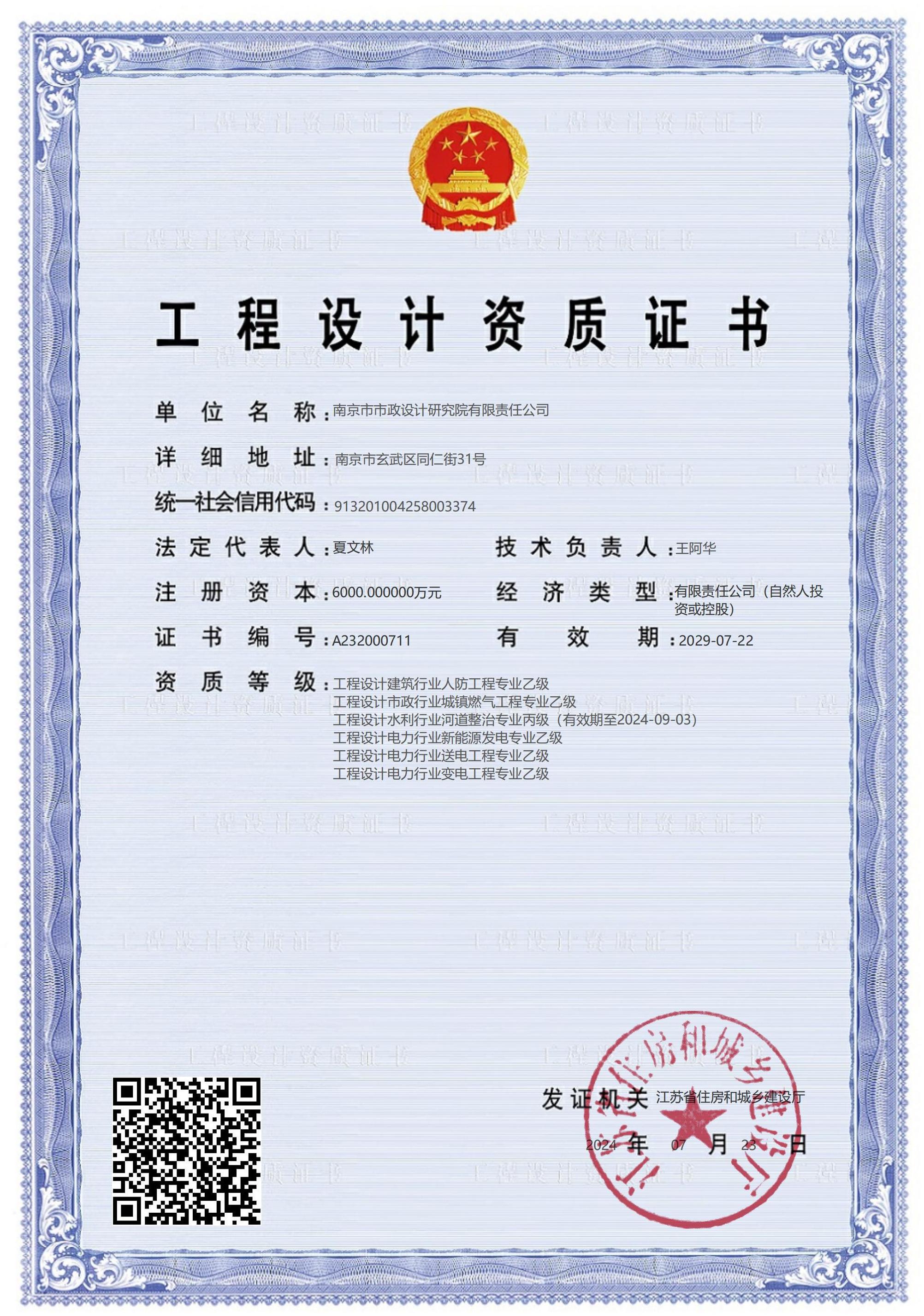 有关资质（资格）证书（原件扫描件）