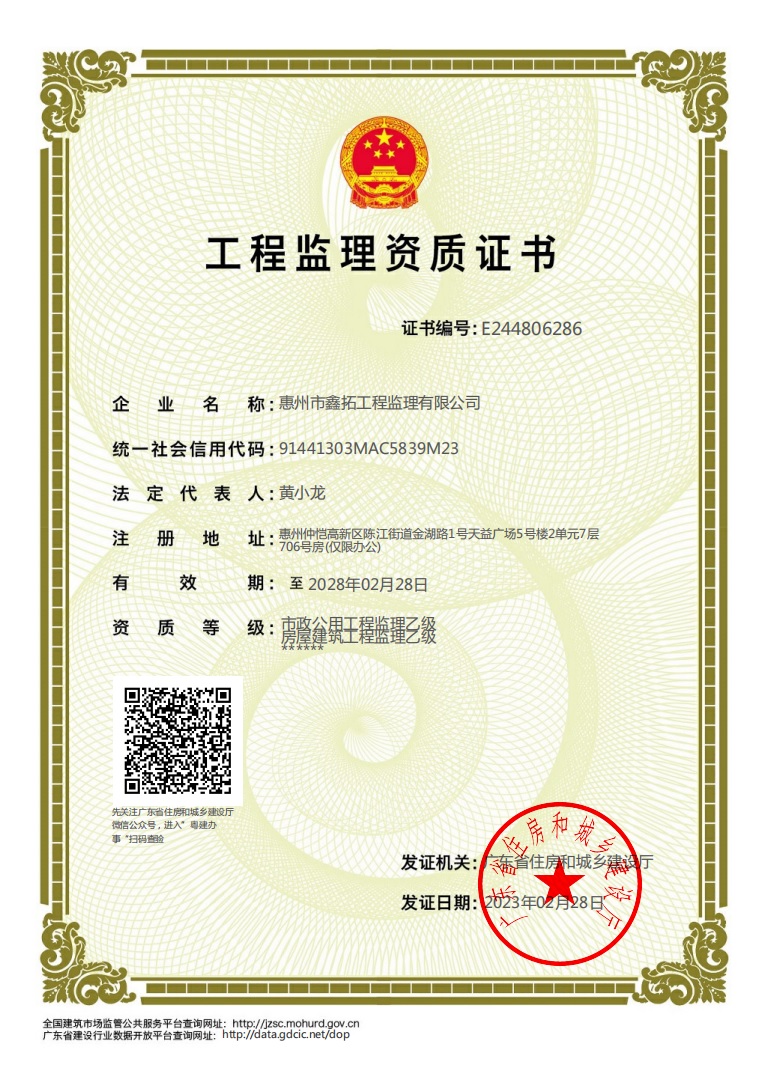 资质（资格）证书（原件扫描件）