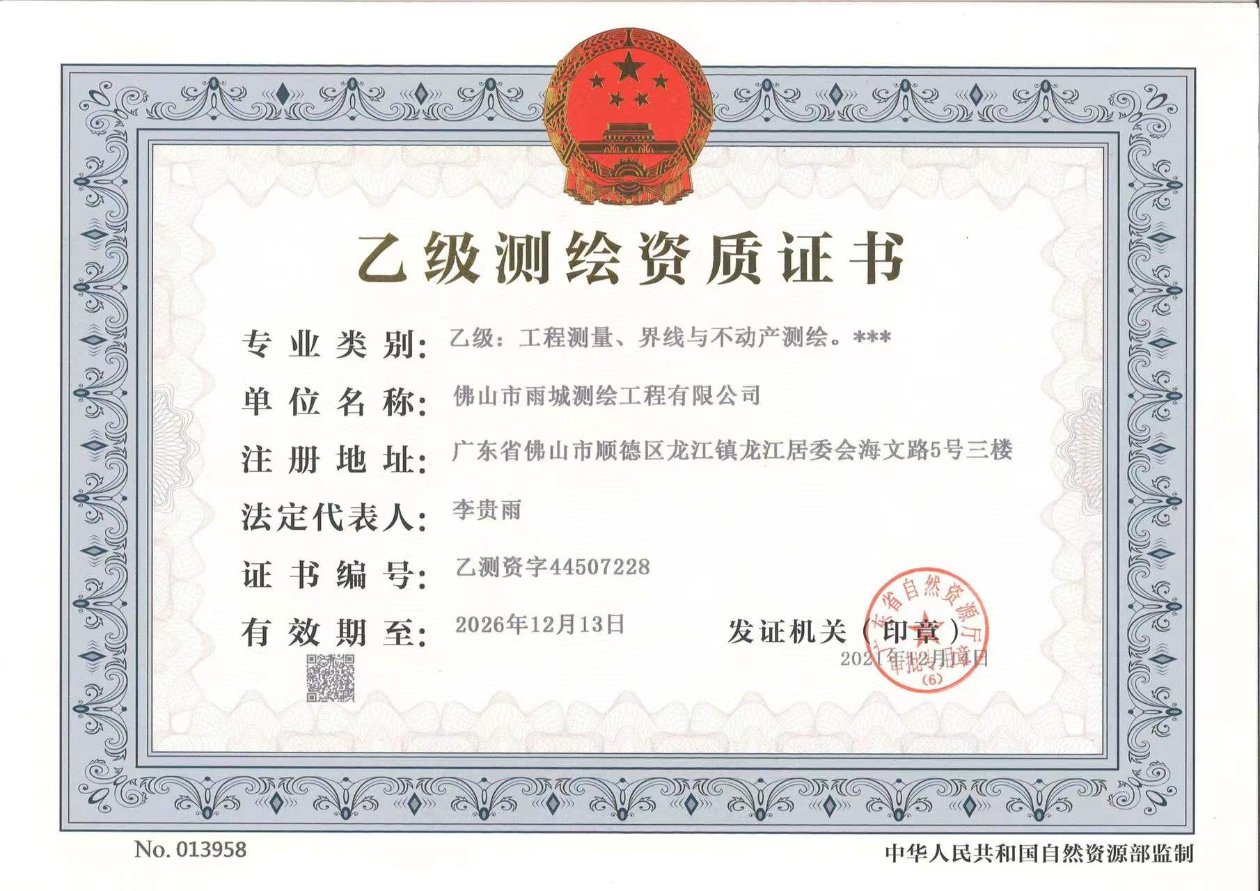 有关资质（资格）证书（原件扫描件）